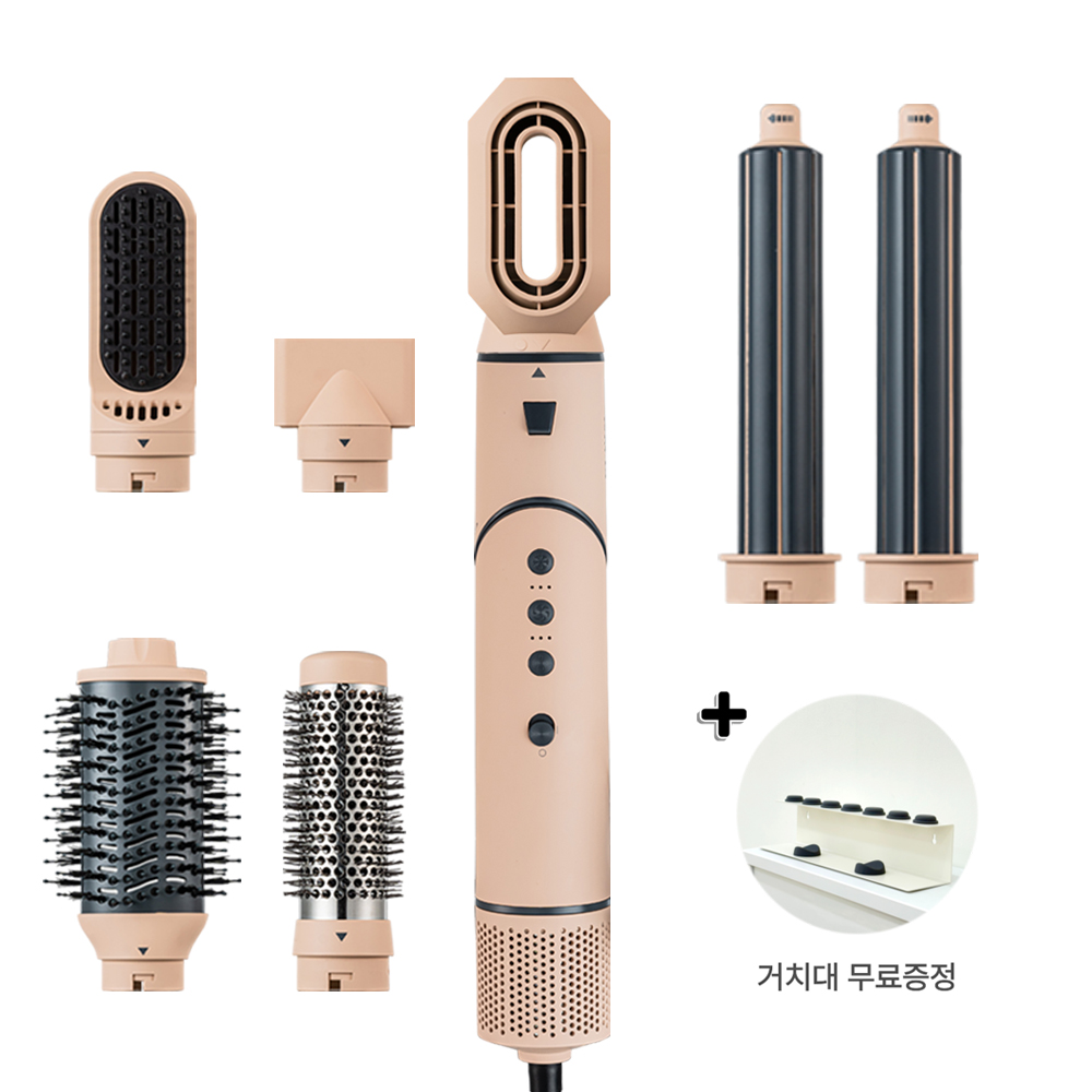 JKA 제카 스마트에어 멀티 헤어 스타일러 6 IN 1 초강력 드라이기