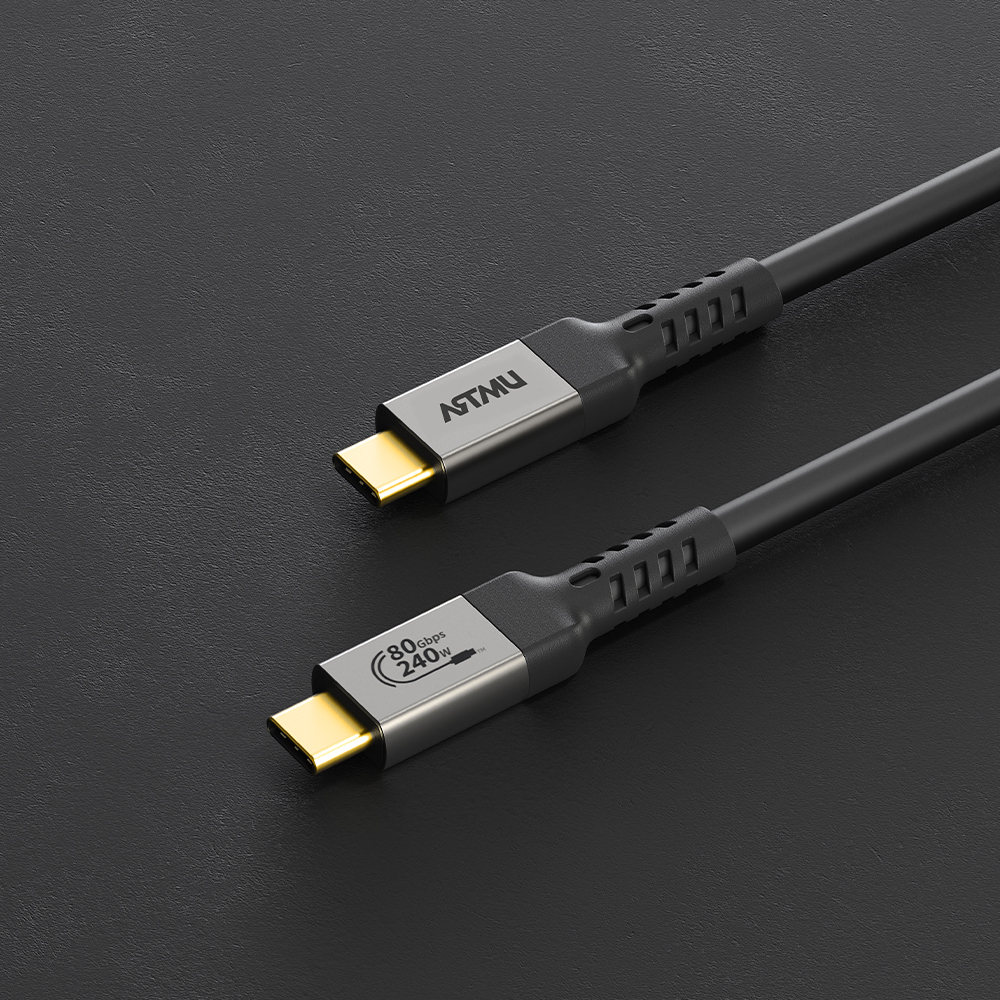 USB-IF 인증 USB4 240W 80Gbps 케이블 1m 이미지 7