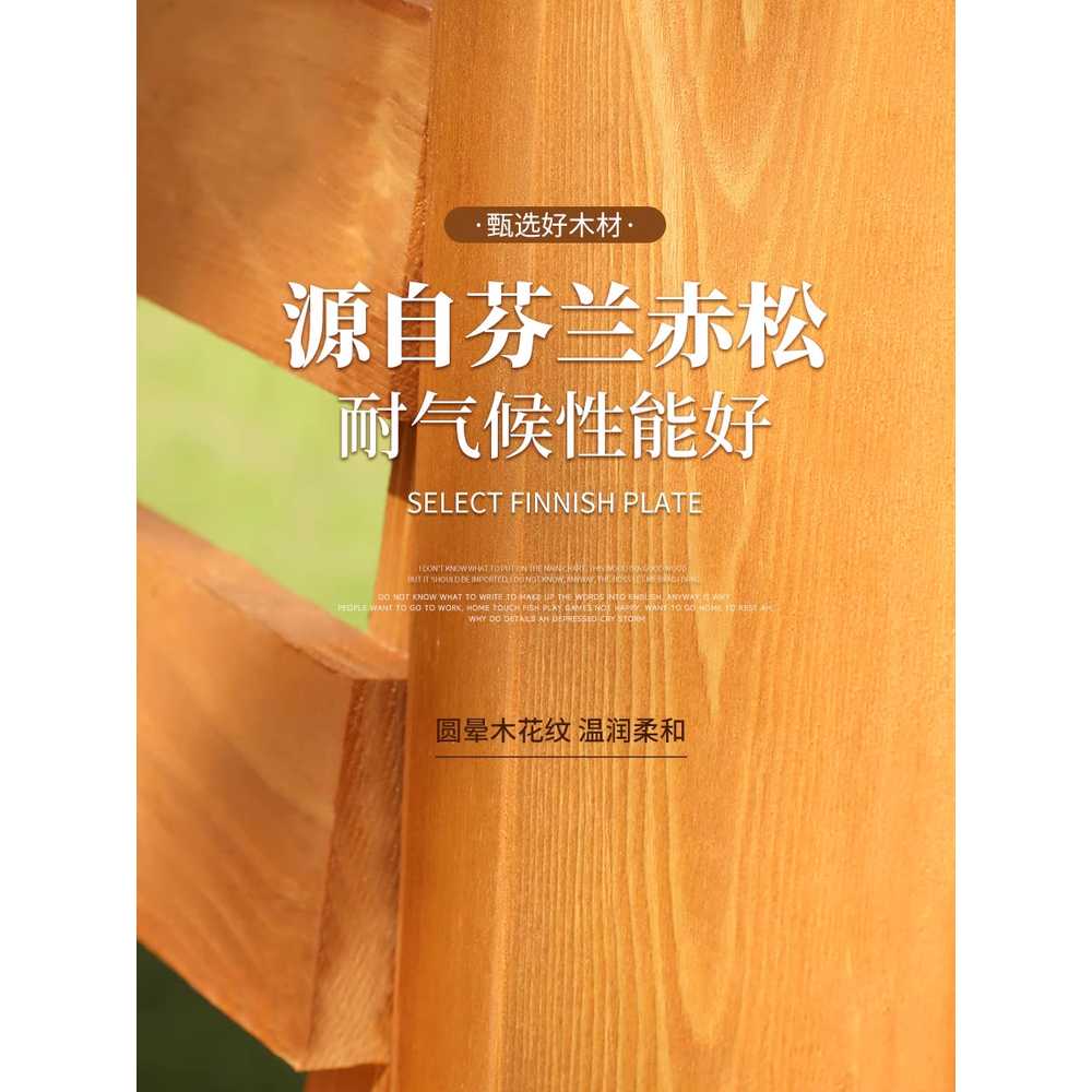 옥상 파고라 조립식 야외 목재 파빌리온 마당 지붕 벤치 - 상세 이미지 5