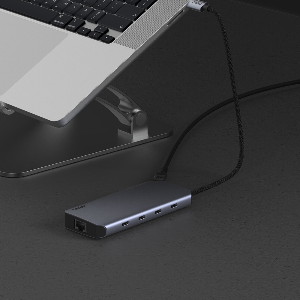 USB C타입 9in1 4K 60hz Gen2 10Gbps 멀티 허브 MH430 이미지 2
