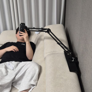 모두의거치 침대핸드폰거치대 누워서 태블릿 자바라 아이패드 개봉기 | 실사용 후기 - 상품 이미지 3