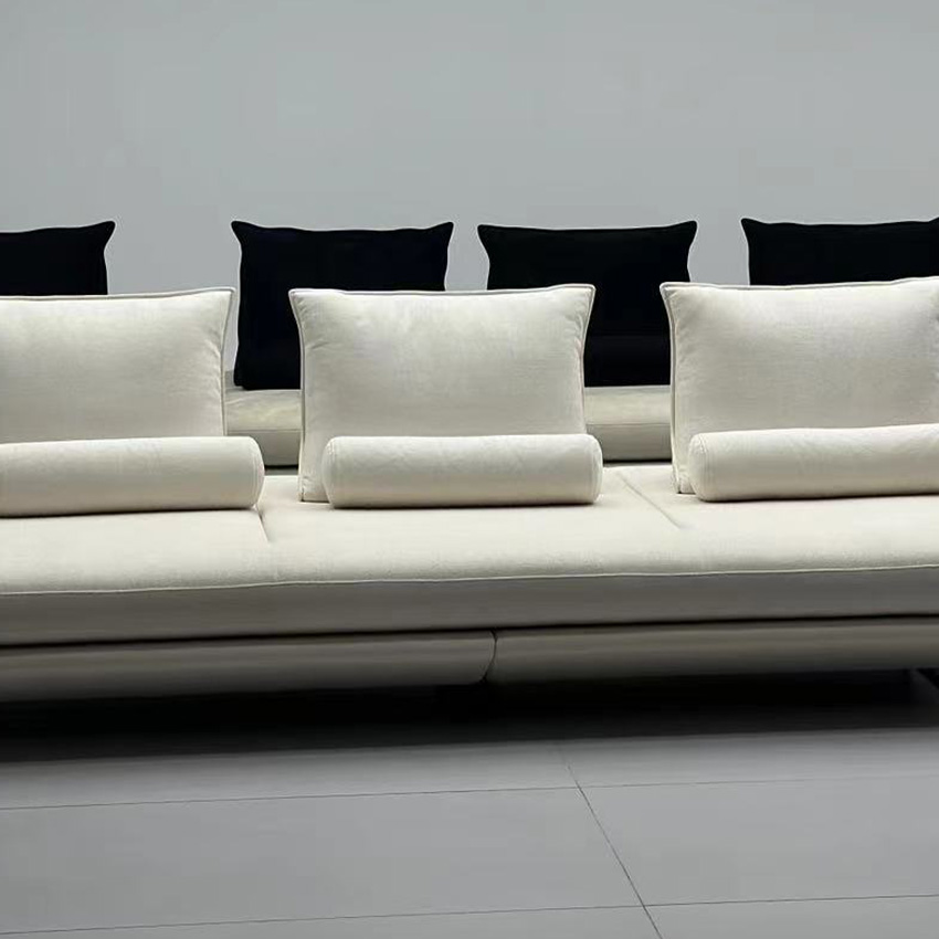 프라도 모듈 린넨 패브릭 리네로제 소파 베드 Prado Sofa 2인