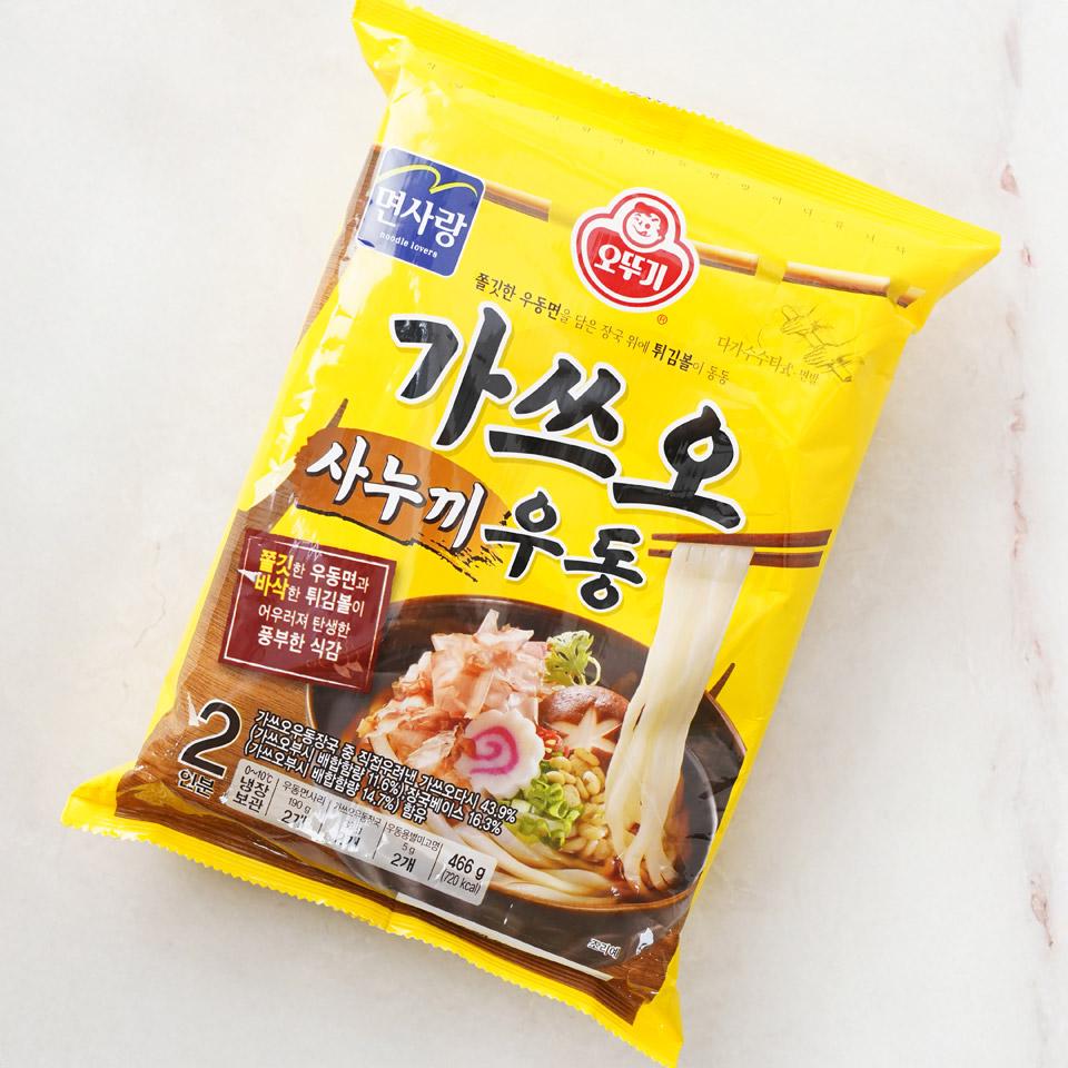 메가마트 오뚜기 가쓰오 우동 2인분 466g - 상세 이미지 2