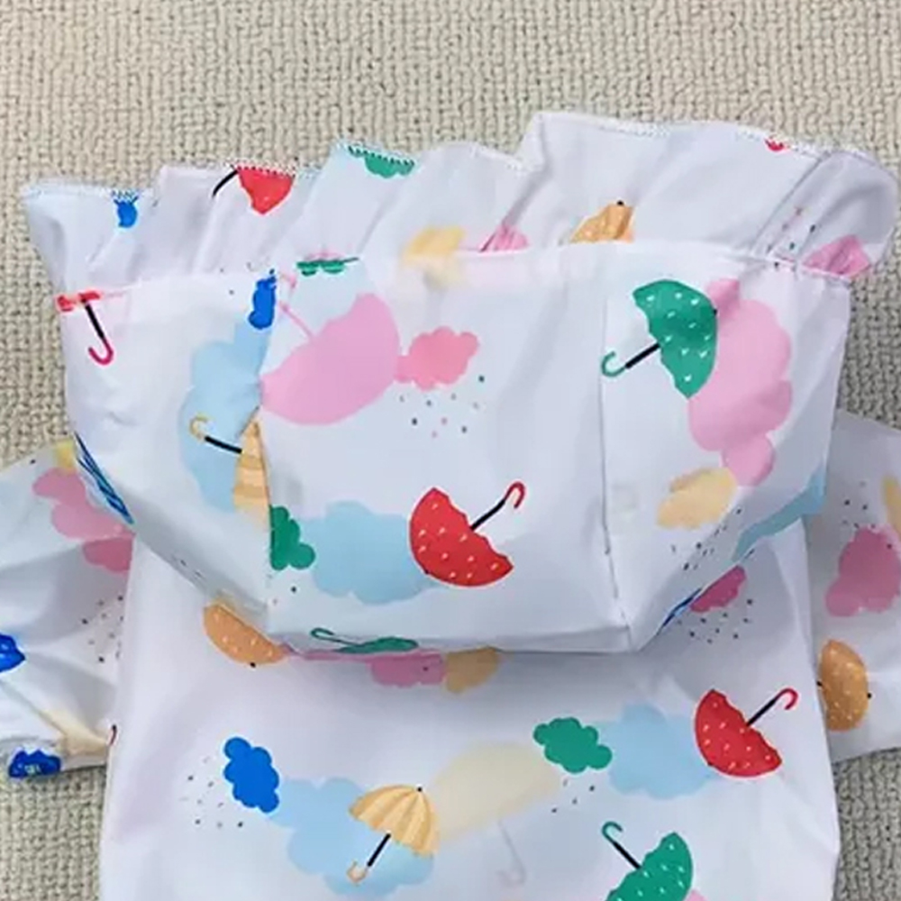 개과천선 브렐라 후드 강아지 우비 강아지 옷 올인원 애견의류 애견 비옷 소형견 우비 - 상세 이미지 4