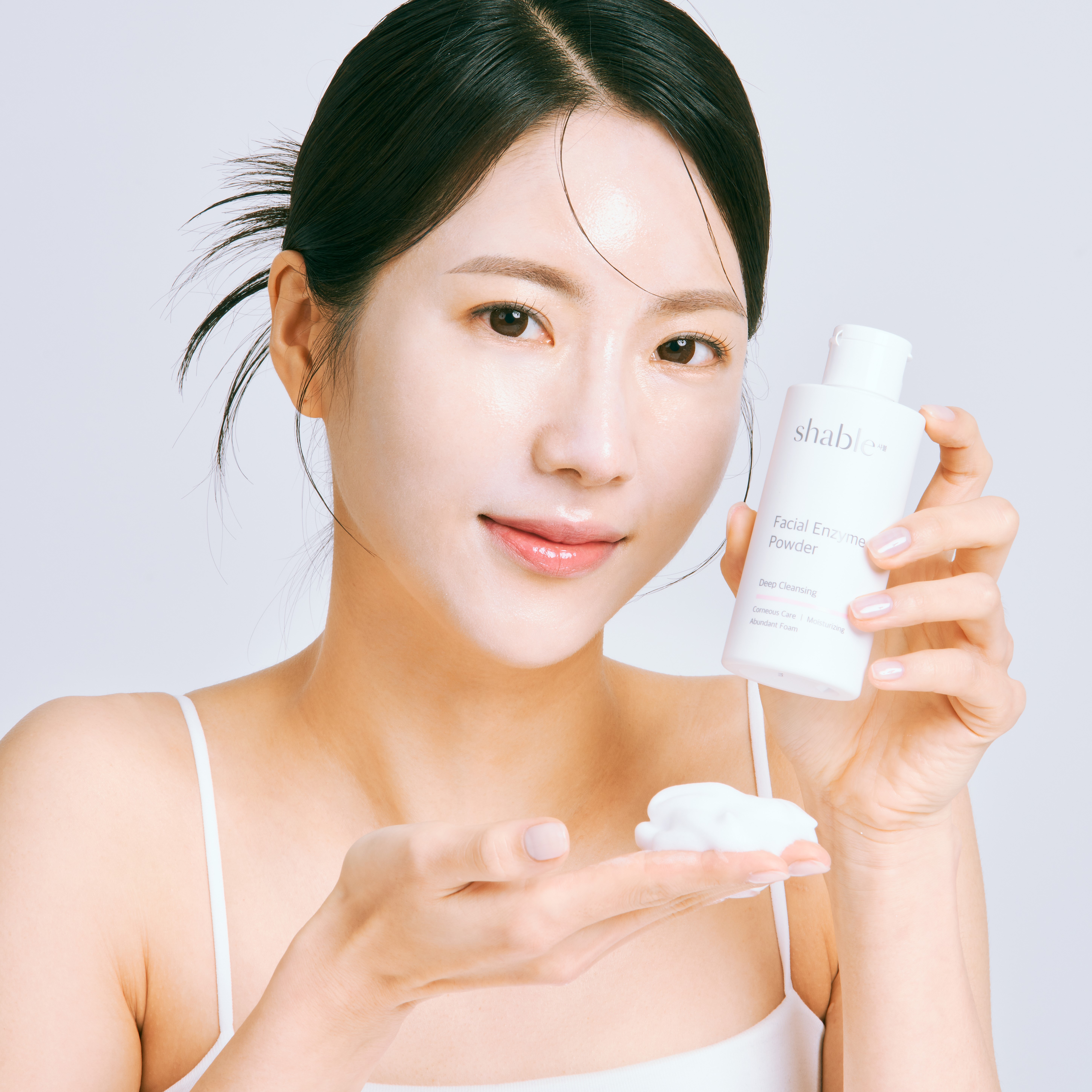 샤블 페이셜 약산성 엔자임파우더 워시 효소 세안제 가루 클렌저 70g, 1개 - 상세 이미지 2