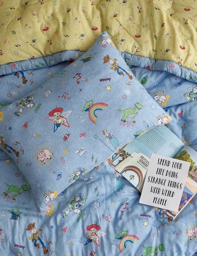 코지네스트 X 디즈니 토이플레이 모달이불 ss 슈퍼싱글 알러지케어 차렵이불