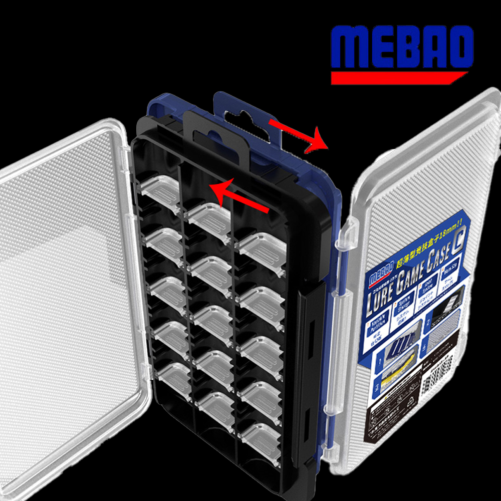메바오 MBO 낚시 루어 칸막이 슬릿폼 소품케이스 지그헤드 태클박스 MEBAO - 상세 이미지 2