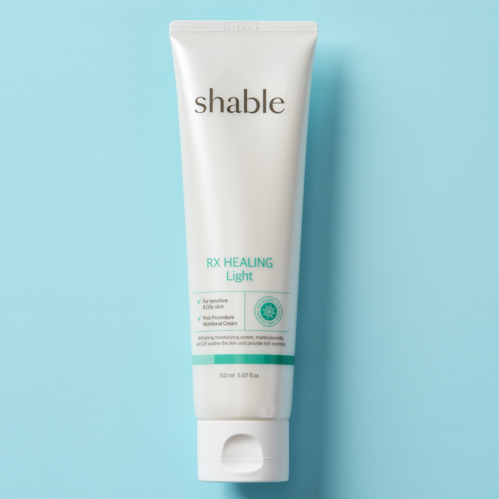 [10% 할인] 샤블 힐링 라이트 EGF 재생크림 피부과 레이저 점뺀후 대용량 수분크림 150ml, 3개