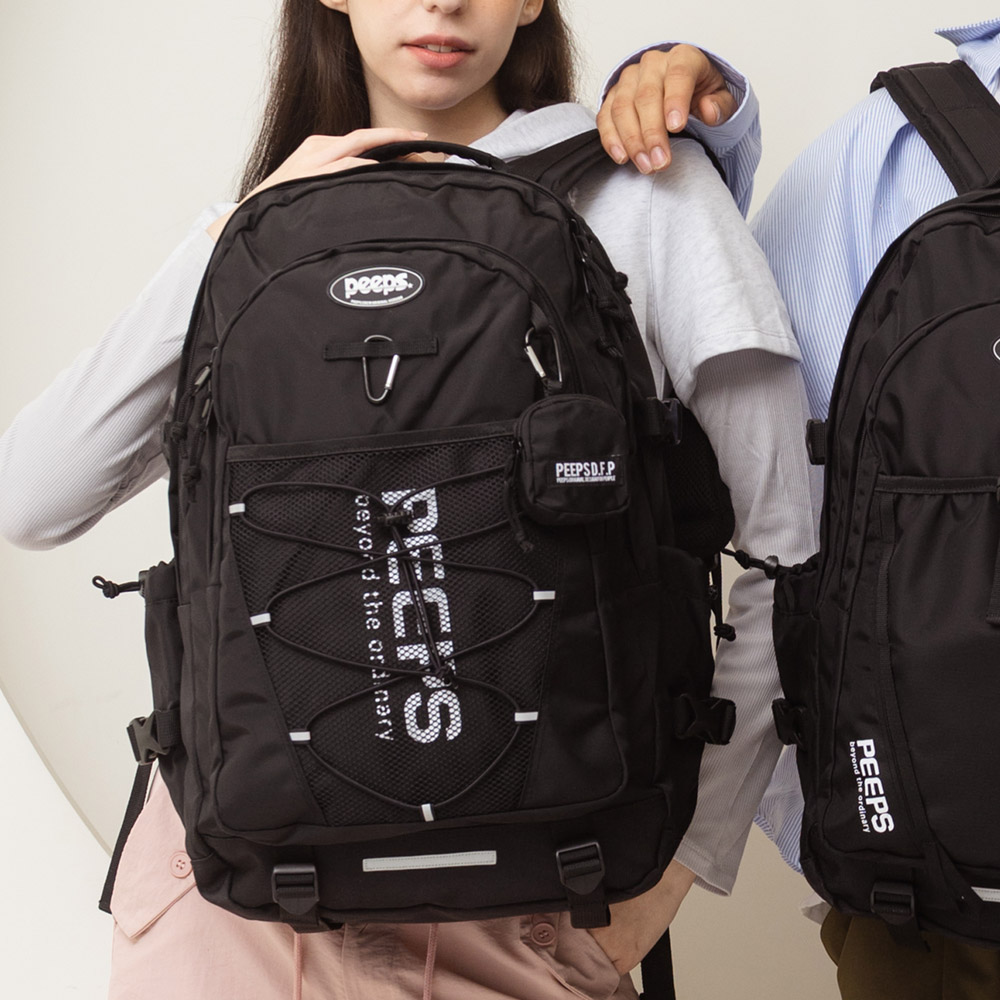 Driftline backpack(Black) 빅백 유스백팩 - 상품 이미지