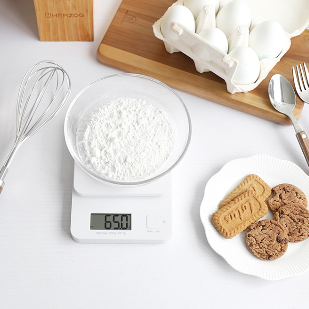 모던 전자 주방저울 1kg 카페 제빵 베이킹저울 정밀 계량 - 상품 이미지