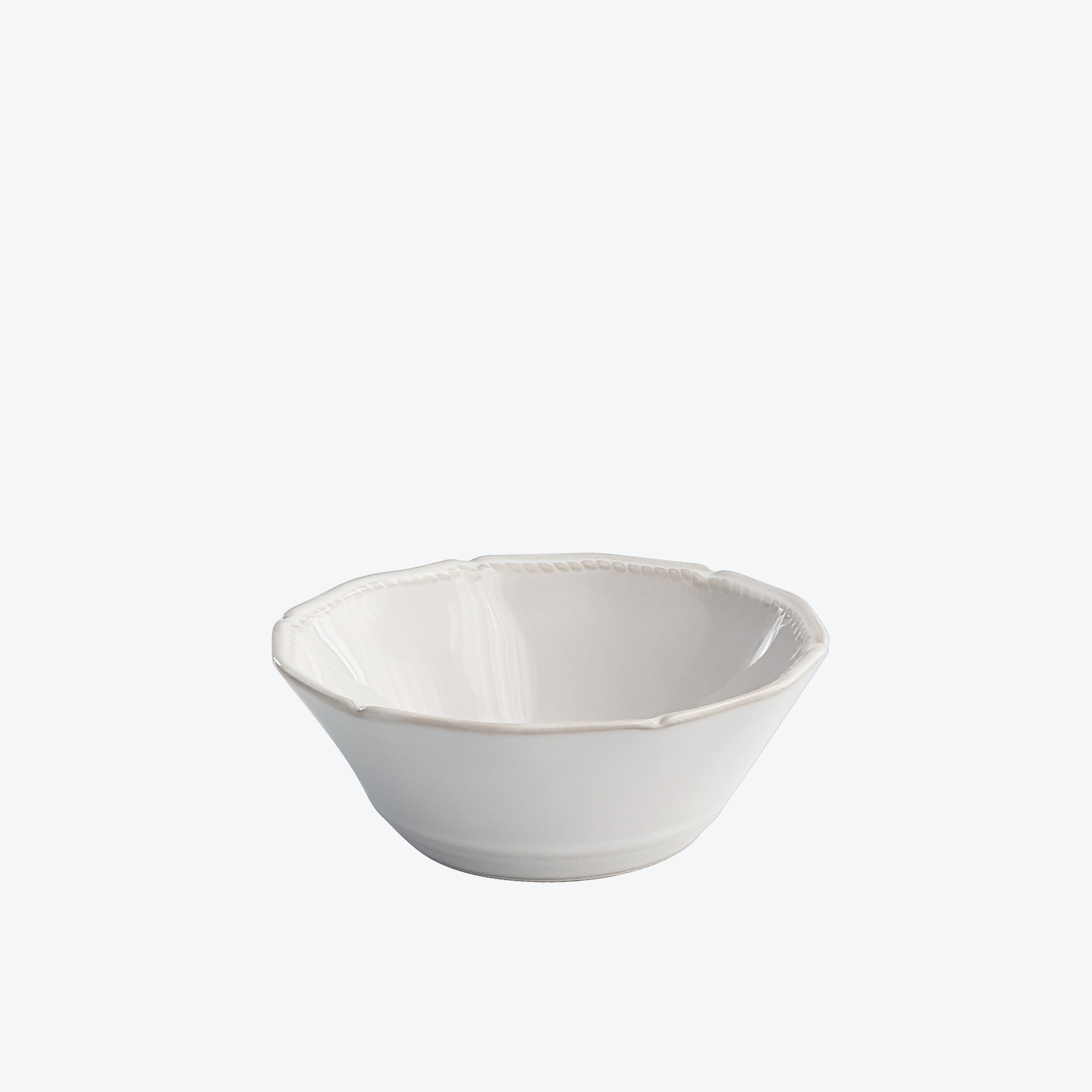 [에지리x마루신] 라코에나 도자기 대접 국그릇 15cm, 릴리화이트 - 상품 이미지