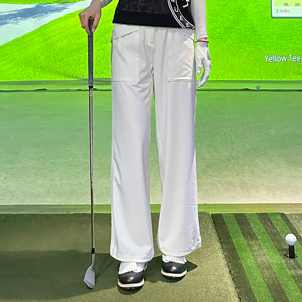 여성여름골프바지 골프와이드팬츠 빅사이즈골프웨어