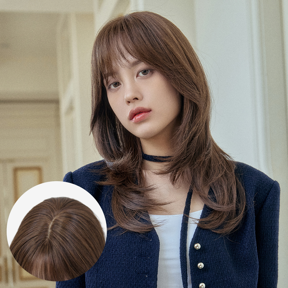 완수제 통가발 레이어드펌 에밀린 - 상품 이미지
