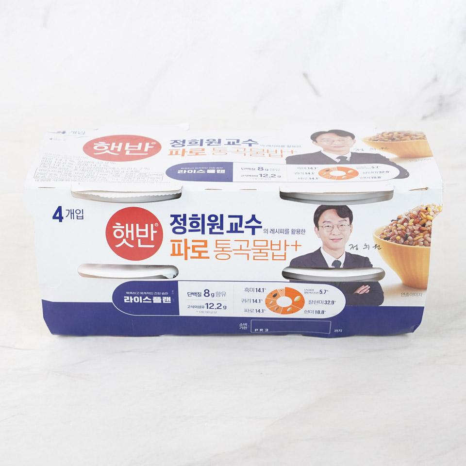 메가마트 CJ 햇반 파로통곡물밥 190gx4