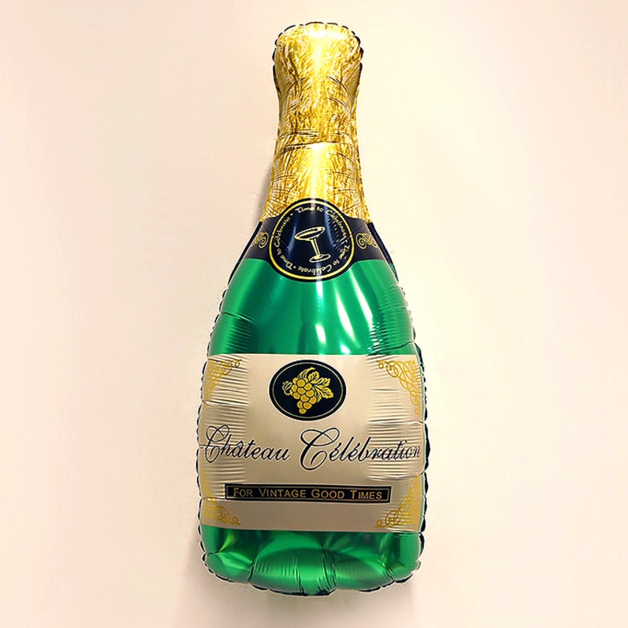 샴페인병모양풍선 와인병은박풍선 헬륨가능 홈파티장식소품 81cm