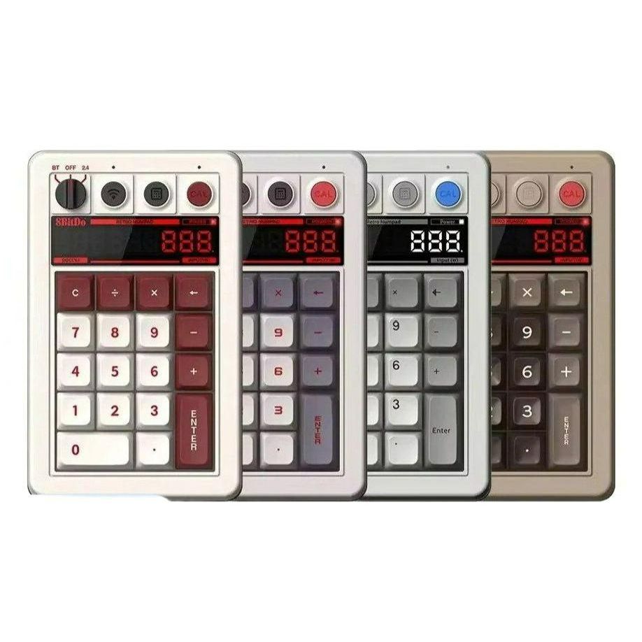 8Bitdo retro18 무선 숫자 키패드 계산기 텐키 넘버패드 숫자 패드 핫스왑 가능 C64 Edition - 상품 이미지