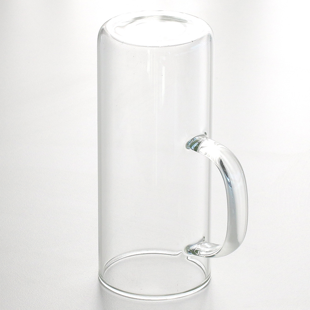 홈카페 내열유리컵 아이스 커피잔 아메리카노컵 하이볼잔 450ml, 1개, 손잡이 - 상세 이미지 4