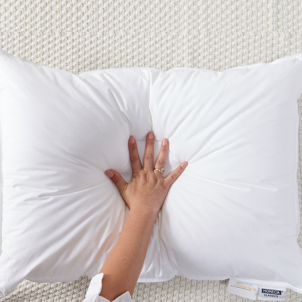 낮은베개 호텔베개 솜 거북목 목디스크 일자목 옆으로자는 수면 숙면