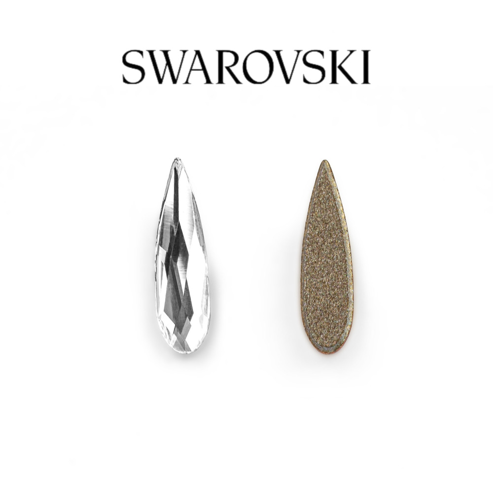 스와로브스키 2304 레인드롭 6mm 5개입 크리스탈 젤 셀프 네일 아트 디자인 재료