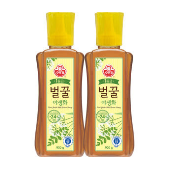 오뚜기 1등급 야생화 벌꿀 900g, 2개 - 상품 이미지