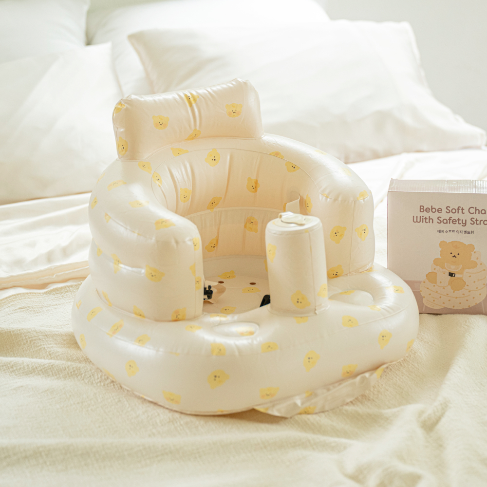 아가드X돗투돗 아기 소프트의자 베베 신생아 이유식 유아 의자