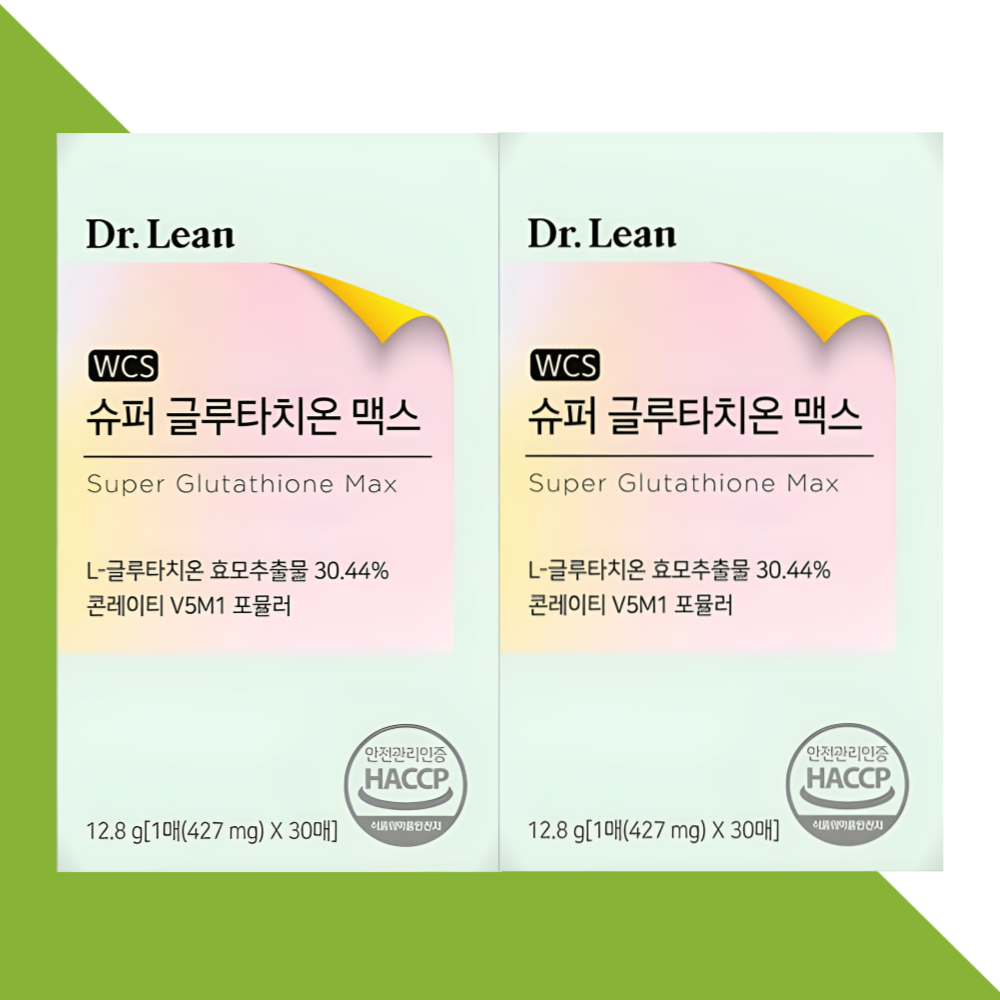 닥터린 슈퍼 글루타치온 맥스 30매X2개 - 메인 이미지