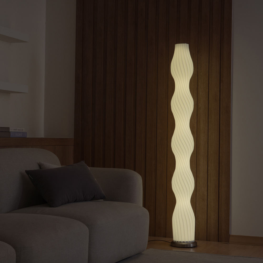 LED 무드조명 장스탠드 플로어램프 침실 거실 인테리어조명 라비앙 20W - 상세 이미지 4