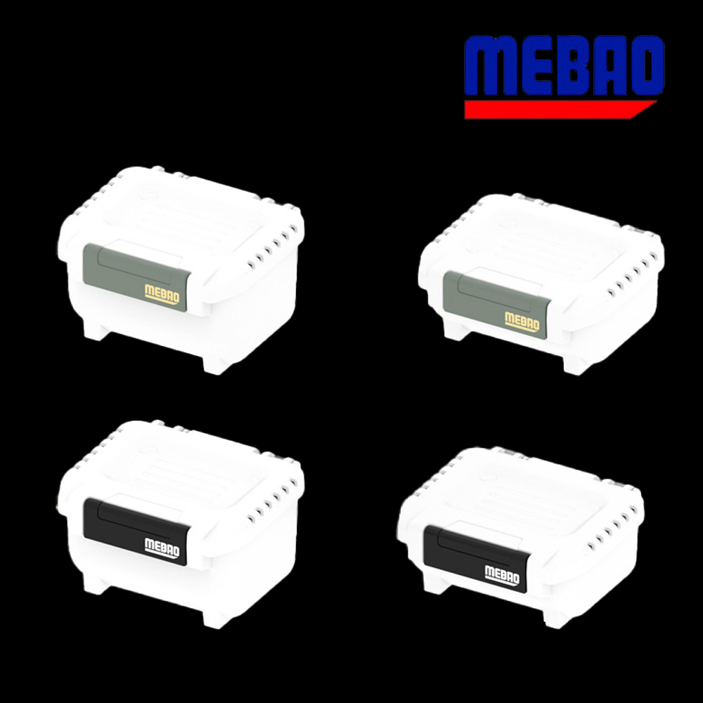 메바오 MBEH-45,60 미끼통 밑밥통 거치대포함 낚시박스호환 크릴통 - 상품 이미지