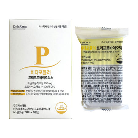 닥터제안 비타포뮬러 프리 프로 유산균 자일로올리고당 신바이오틱스 2g x 30포