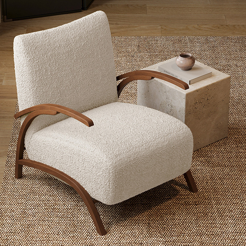 벨루 패브릭 1인 안락 암체어 Belo Armchair 이미지 6