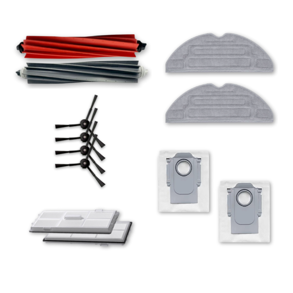 [호환] 로보락 S8 Pro Ultra 소모품 물걸레 더스트백 필터 브러쉬 3개월 구성품