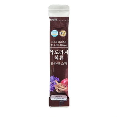 더존건강 약도라지 석류 콜라겐 젤리 구미 스틱 20g 30포 6박스 저분자콜라겐 효능 효과 - 상세 이미지 3