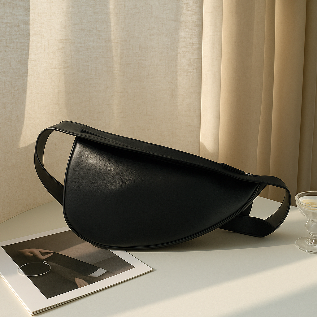 바나나 크로와상백 유럽여행가방 반달크로스백