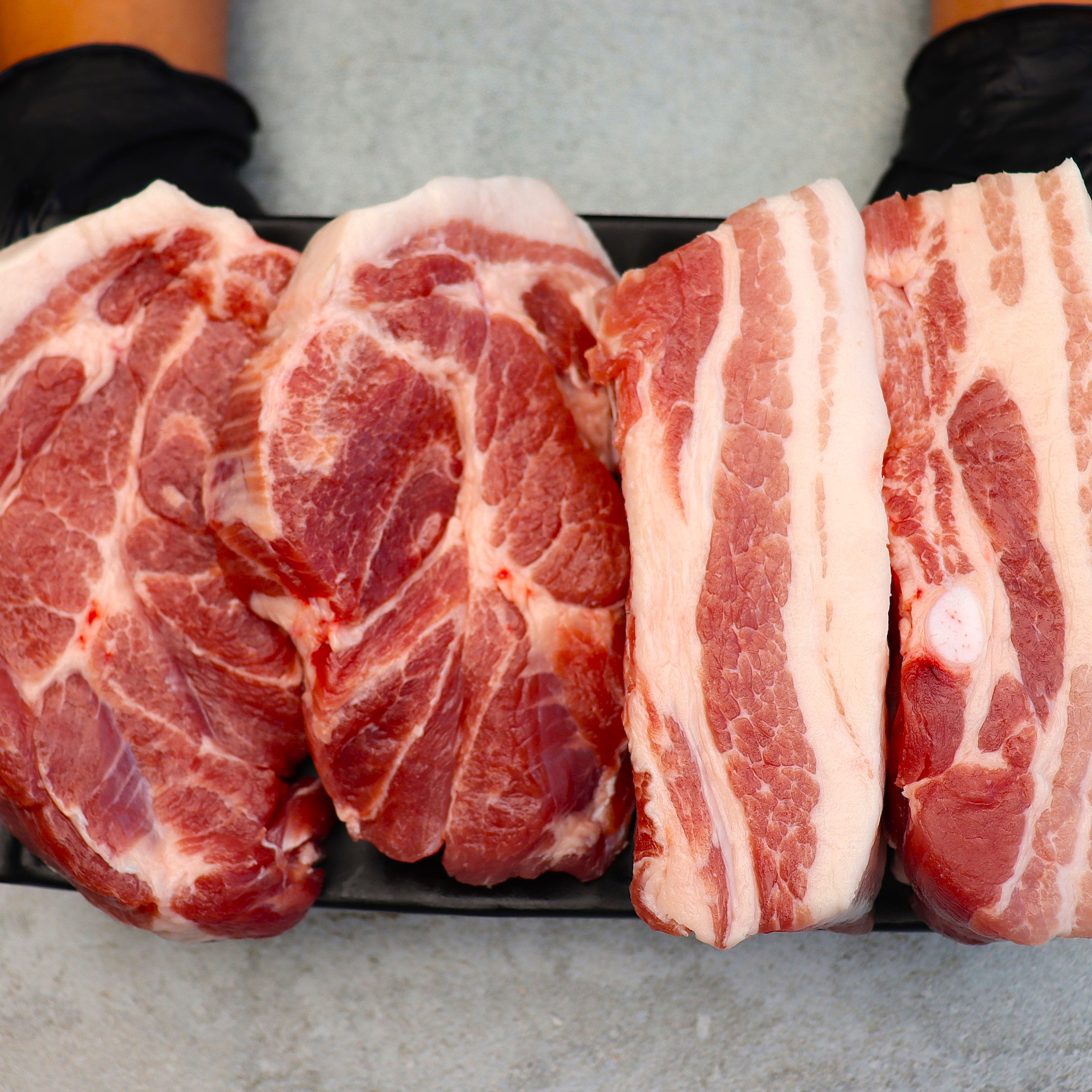 제주 흑돼지 산지직송 오겹살 목살 항정살 500g