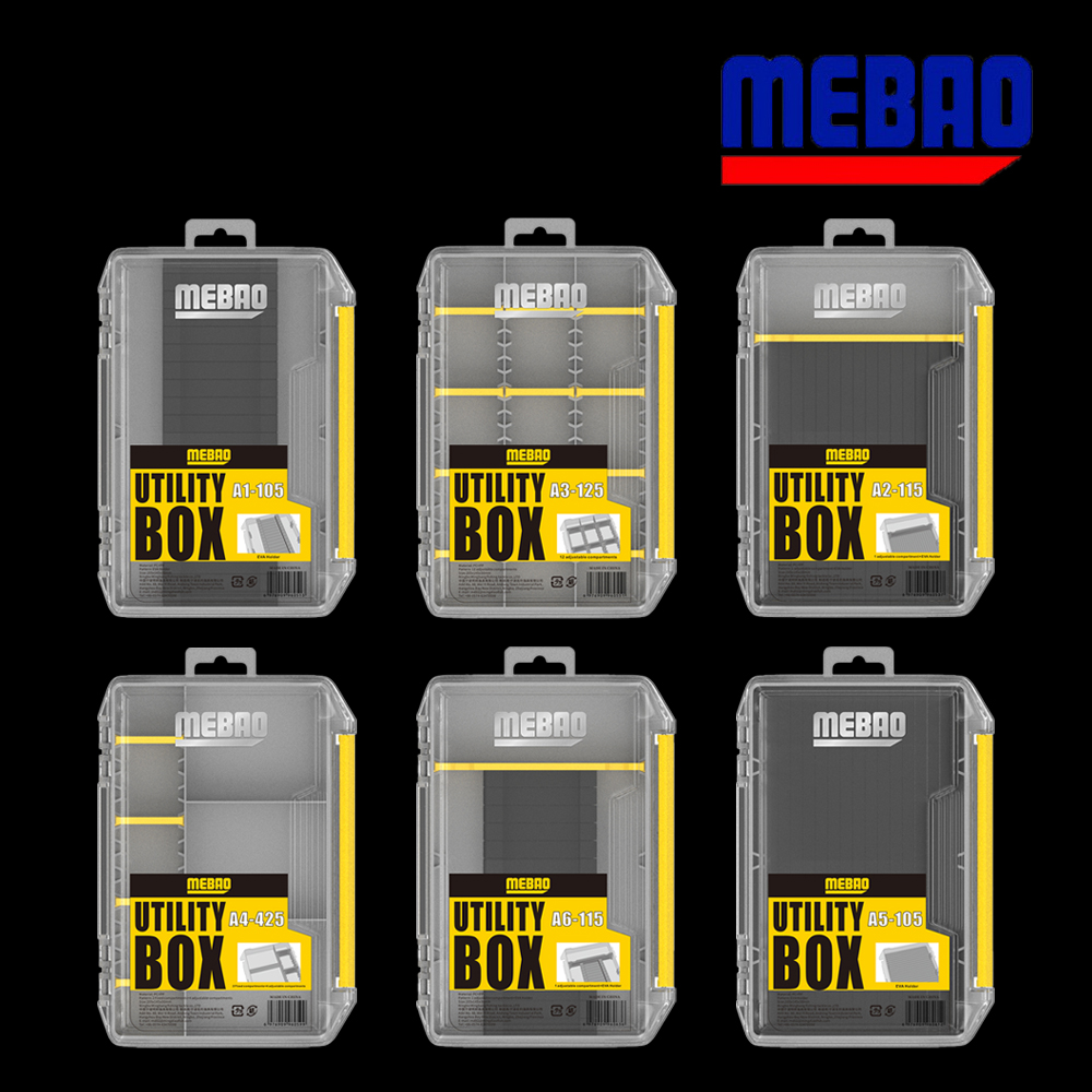 메바오 MBA1-105 낚시 루어 슬릿폼 지그헤드 소품케이스 태클박스 MEBAO - 상품 이미지