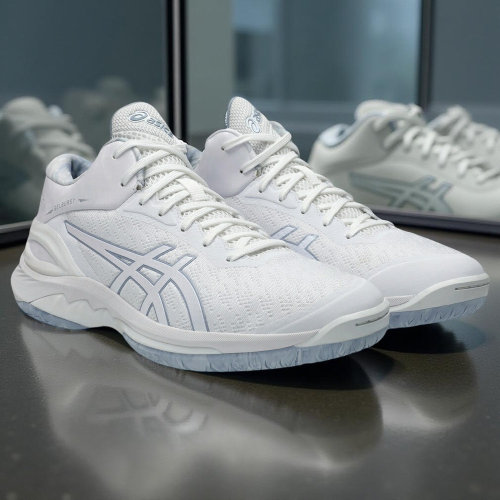 아식스 GELBURST 28 EXTRA WIDE 4E 농구화 화이트 1063A100 - 메인 이미지