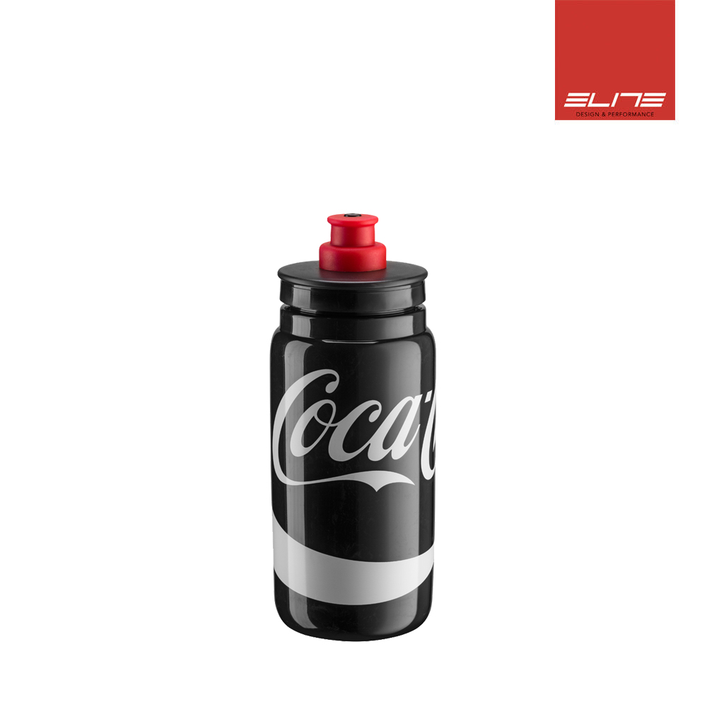 엘리트 플라이 코카콜라(COCA-COLA) 블랙 550ml 자전거 운동 물통 공식 직판 01604147 - 상품 이미지