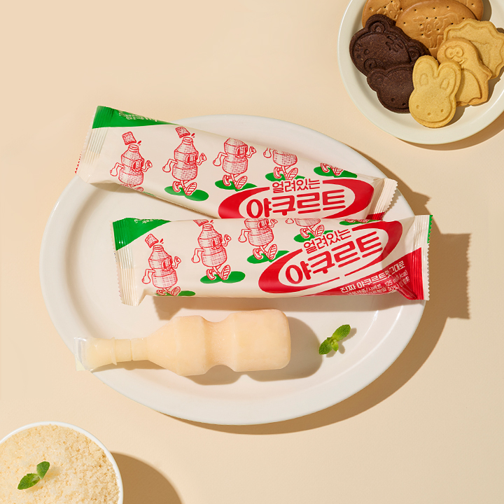 얼려있는 야쿠르트 오리지널맛 35개입 - 메인 이미지