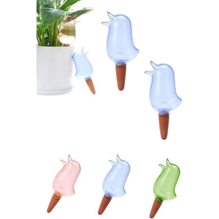 [FENGKUI][해외]화분 자동 꽃물교환기, 버디형 꽃물교환기 ， 물교환기 실내 식물용 꽃물교환기,자동 급수기(파란색) Blue