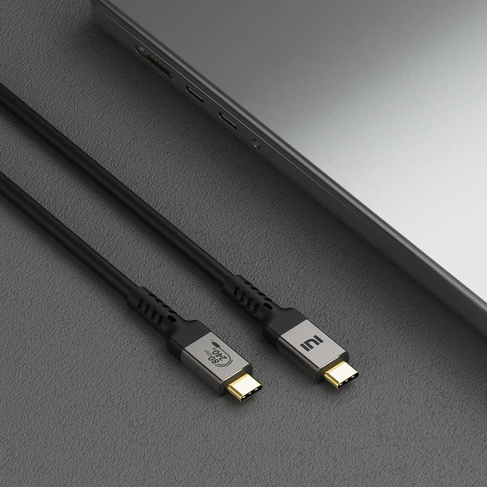 USB-IF 인증 USB4 240W 80Gbps 케이블 1m 이미지 6