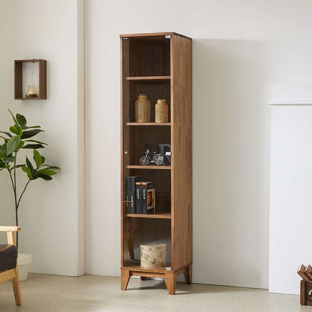 리피 술장 위스키 유리 진열장 와인장 양주 원목 미니 장식장