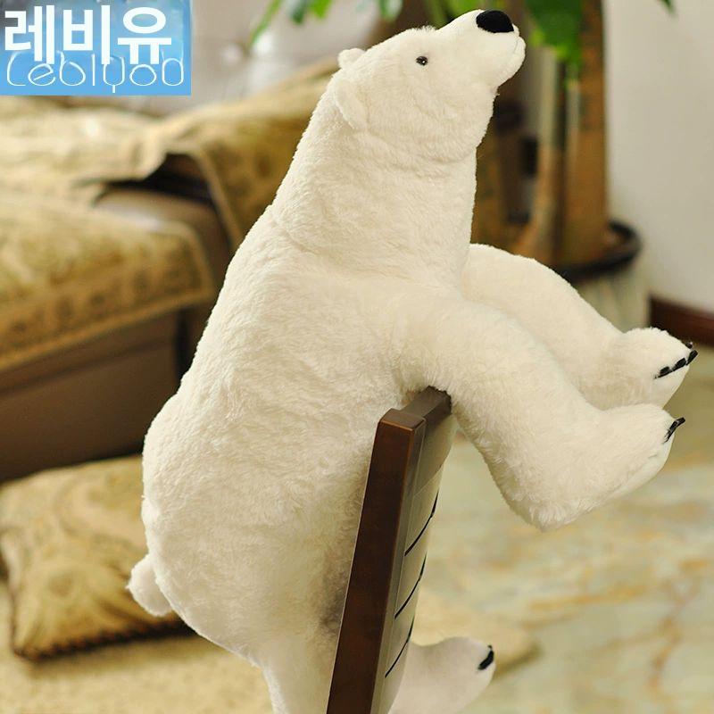 코카콜라 곰인형 봉제 인형 북극곰 시리즈 대형곰 1m 3마리 세트 코카콜라곰 - 상세 이미지 5