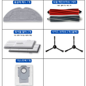 [호환] 로보락 S8 Plus 소모품 사이드브러쉬 2EA 개봉기 | 실사용 후기 - 상품 이미지 2