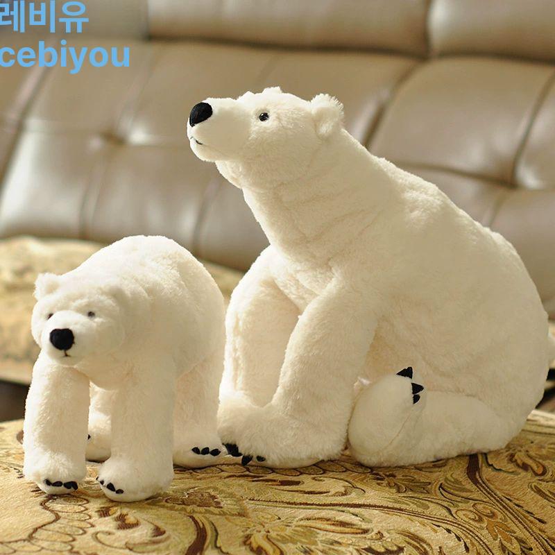 코카콜라 곰인형 봉제 인형 북극곰 시리즈 대형곰 1m 3마리 세트 코카콜라곰 - 상세 이미지 2