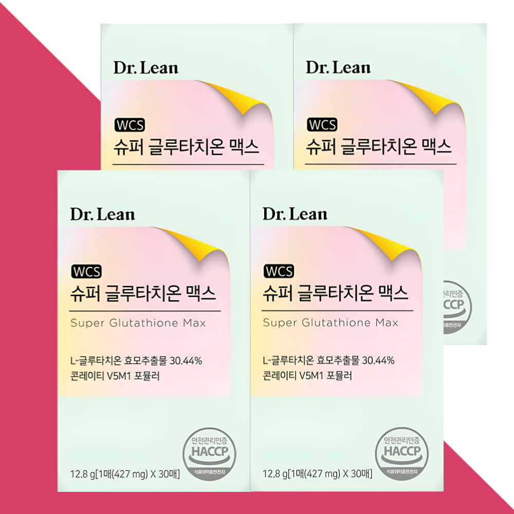 닥터린 슈퍼 글루타치온 맥스 WCS 30매X4박스 - 메인 이미지