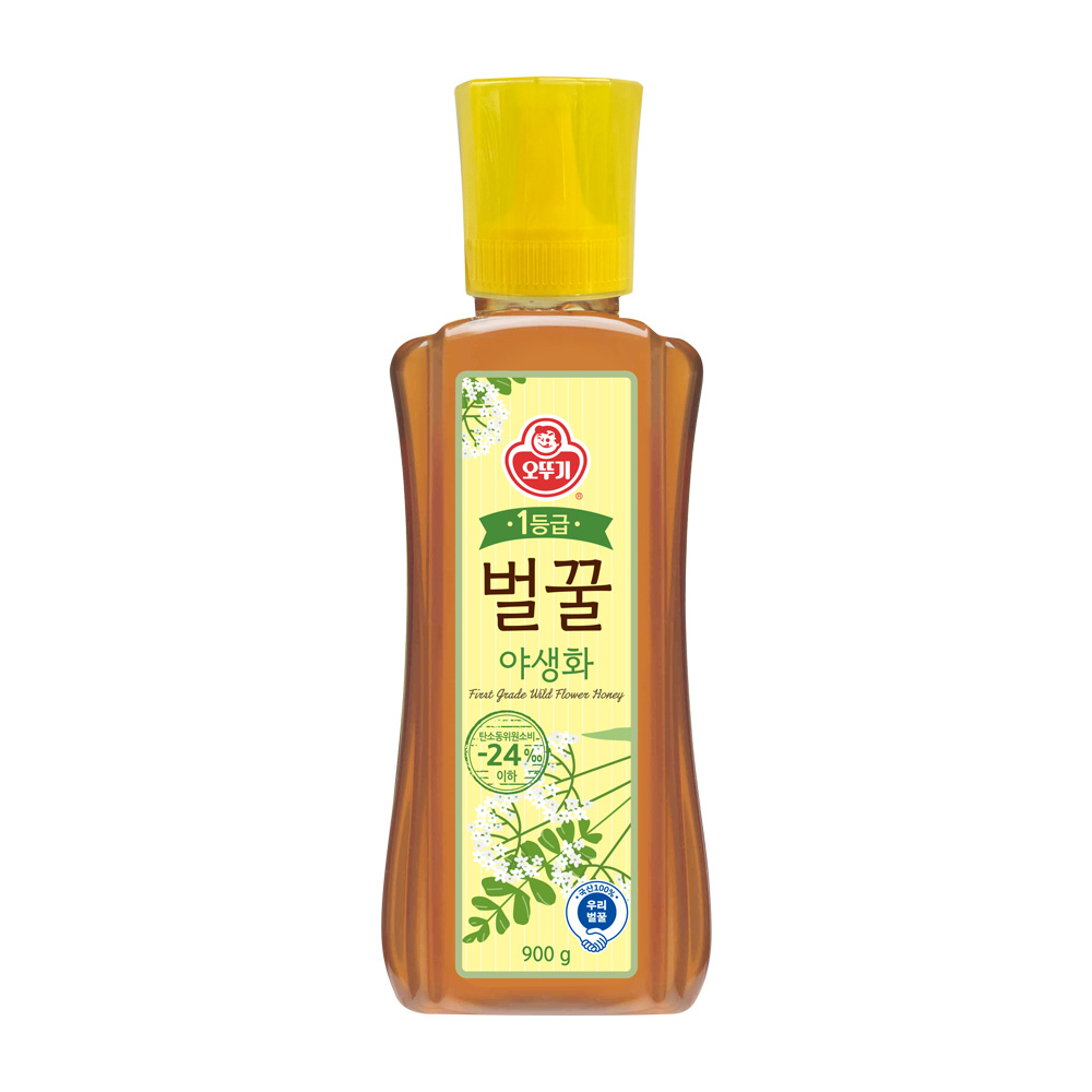 오뚜기 1등급 야생화 벌꿀 900g, 1개 - 메인 이미지