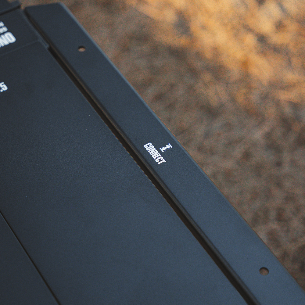 원스위크라이프 캠핑 IGT 접이식 테이블 L, 블랙