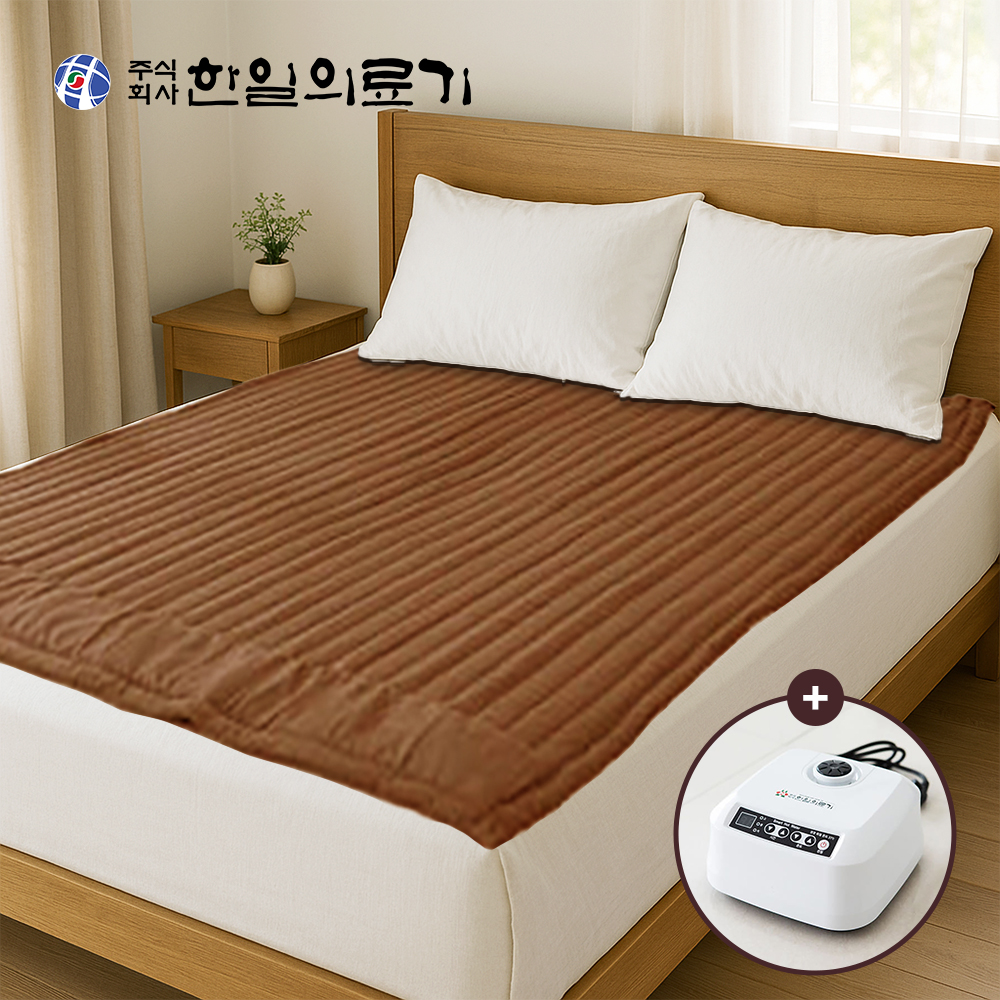 한일의료기 워셔블 온수 매트 무소음 저소음 전기 보일러 침대 온열매트 싱글 이미지 8