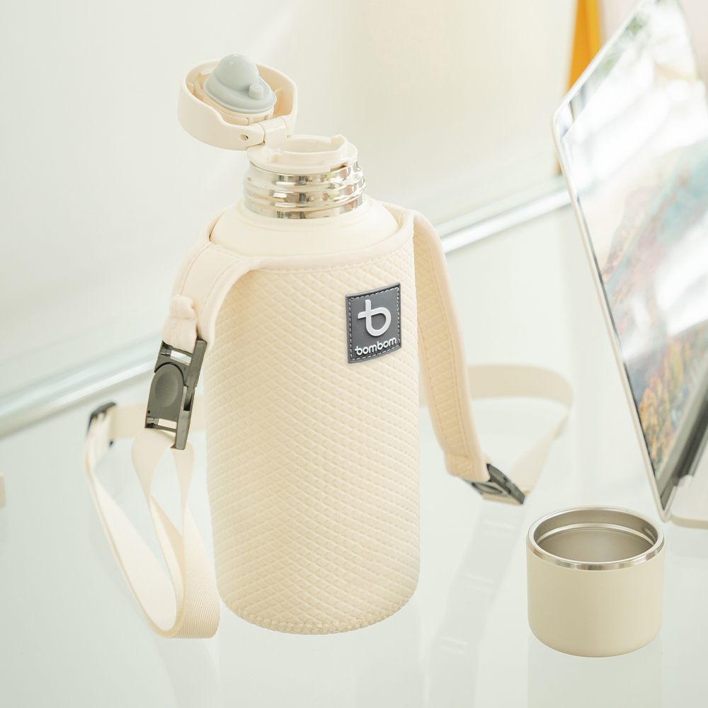 [봄봄] 휴대용 분유포트 텀블러 파우치