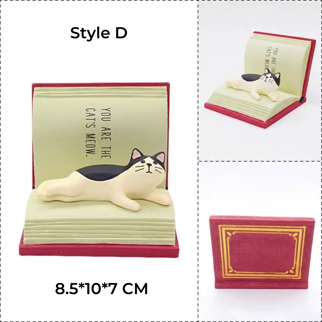 [4Style] 고양이 모양 스마트폰 거치 인테리어 소품 - 상세 이미지 5